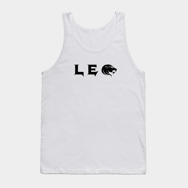 Leo Horoscope Tank Top by Jambo Designs